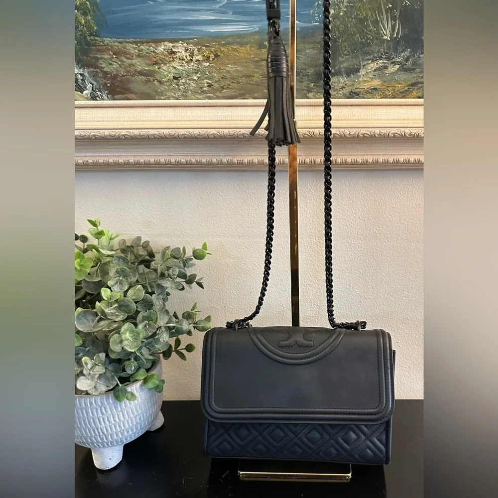 Tory Burch Fleming Matte Convertible Shoulder Bag - Picture 2 of 13